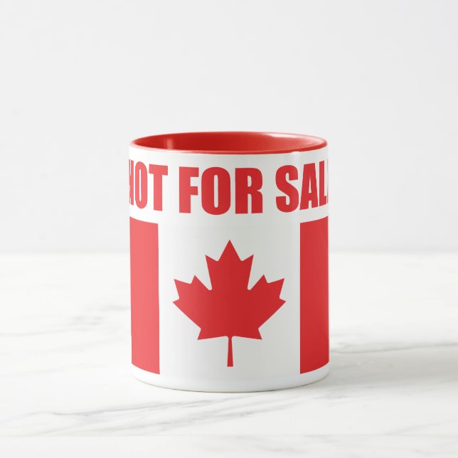 Caneca O Canadá NÃO é para venda (Centro)