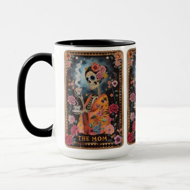 Caneca O Cartão Tarot da Mãe (Esquerda)