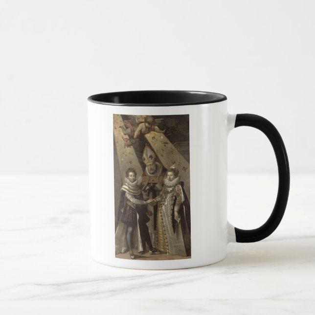 Caneca O casamento de Louis XIII (Direita)