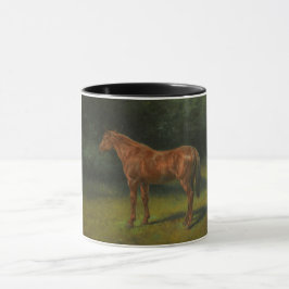 Caneca O Cavalo Vermelho Sorrel (por Rosa Bonheur)