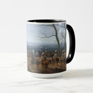 Caneca O cerco de Kosel-Wilhelm von Kobell