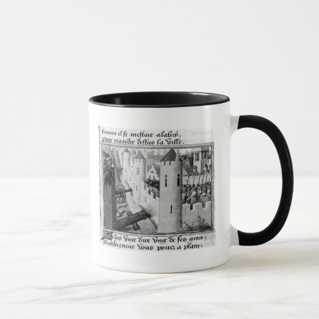 Caneca O cerco de Orleans (Direita)