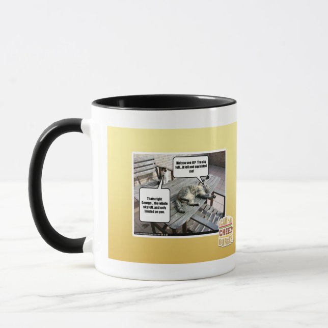 Caneca O céu está caindo (Esquerda)