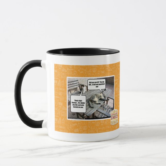 Caneca O céu está caindo (Esquerda)