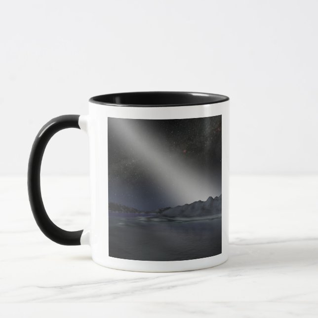 Caneca O céu noturno de um hipotético planeta alienígena (Esquerda)