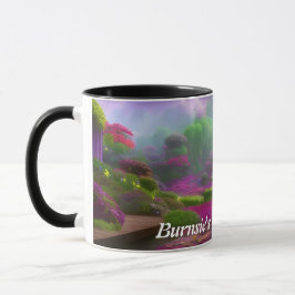 Caneca O Chá da Manhã de Burnsie personalizável