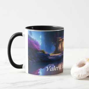Caneca O chá de manhã da Valerie personalizável