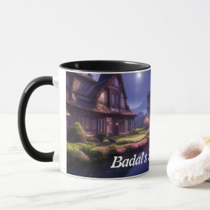 Caneca O chá de manhã de Badal personalizável