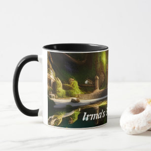 Caneca O chá de manhã de Irma personalizado personalizáve