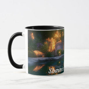 Caneca O chá de manhã de Shawn personalizável