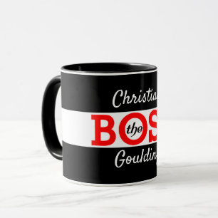 Caneca O Chefe / Da Chefe com Seu Nome