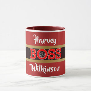 Caneca O Chefe / Da Chefe com Seu Nome