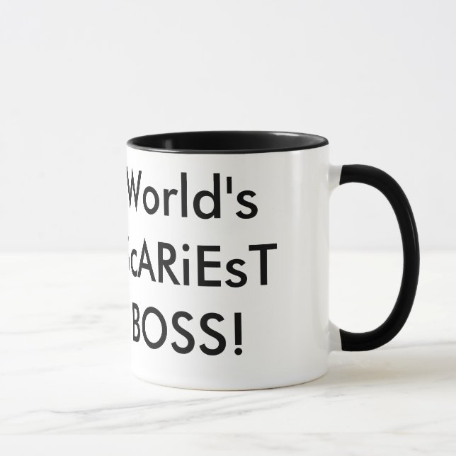 Caneca O CHEFE o mais assustador do mundo! (Direita)