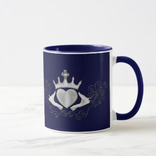 Caneca O Claddagh (prata)