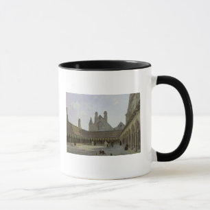 Caneca O claustro do Saint-Michel de Mont