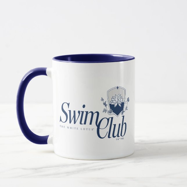 Caneca O Clube da Natação White Lotus (Esquerda)