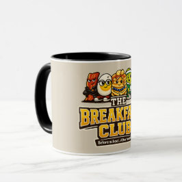 Caneca O Clube do Café da Manhã - Apaixonados por Comida