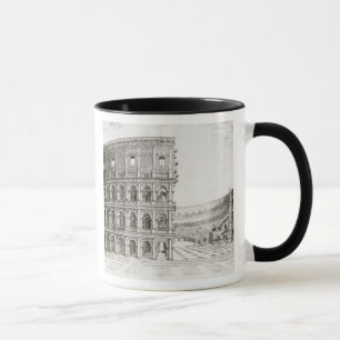 Caneca O Colosseum, construído no ANÚNCIO 80 (gravura)