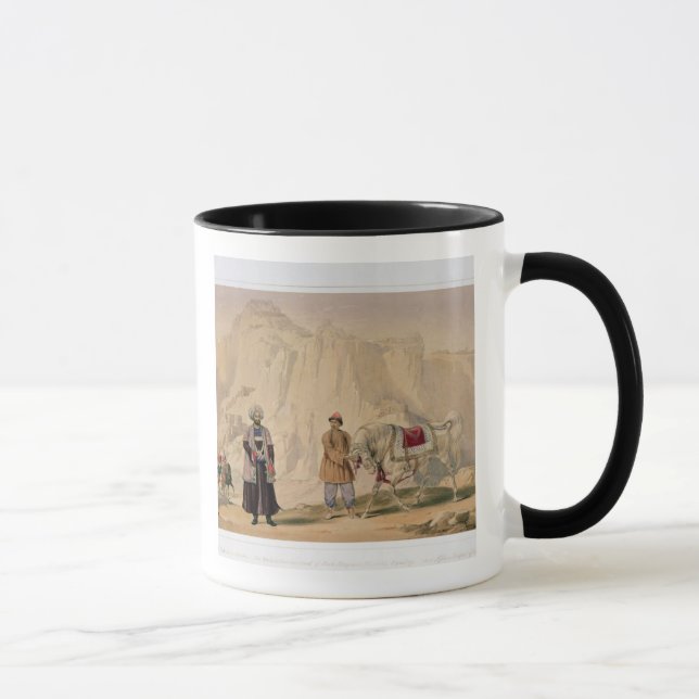 Caneca O comandante britânico Janna de Shah Shoojan de ò (Direita)
