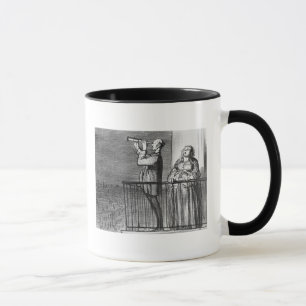 Caneca O cometa, incredules de Parisiens