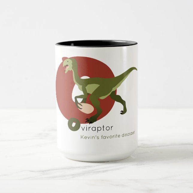 Caneca O como Oviraptor Mug (Centro)
