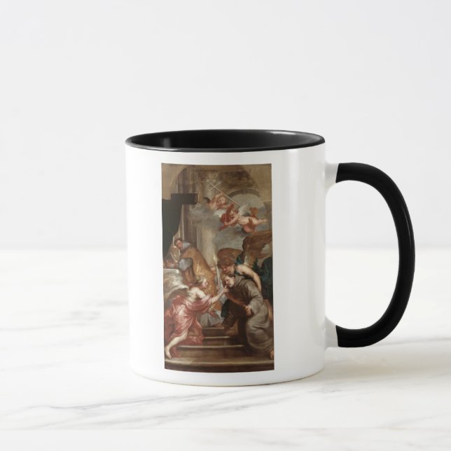 Caneca O comunhão de St Bonaventure (Direita)