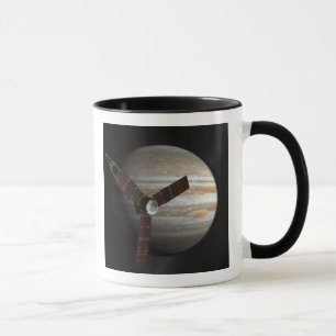 Caneca O conceito do artista da nave espacial de Juno