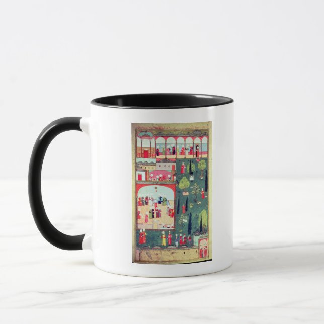 Caneca O Conselho de Ministros no palácio de Topkapi (Esquerda)