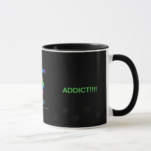 Caneca O copo de café de canto peludo