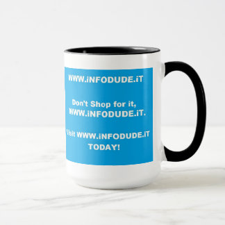 Caneca O copo do oficial WWW.iNFODUDE.iT!