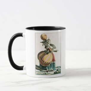 Caneca O Coquette do vôo, c.1784 (gravura da cor)