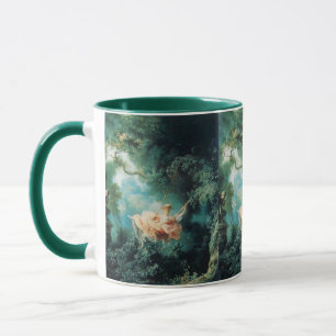 Caneca O cor-de-rosa verde SWING