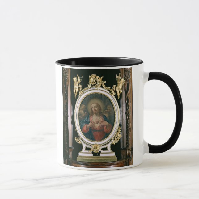 Caneca O coração sagrado do cristo, do Scho de embarque (Direita)