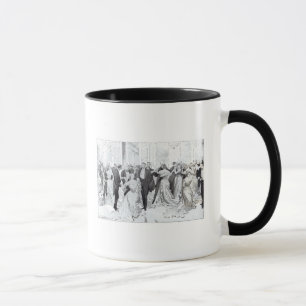 Caneca O Cotillon, do "dia-a-dia em cima", 1902