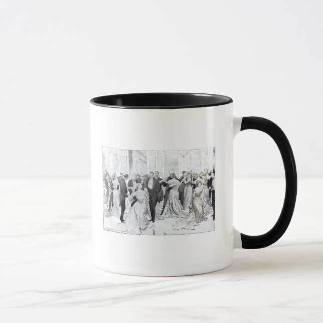Caneca O Cotillon, do "dia-a-dia em cima", 1902 (Direita)