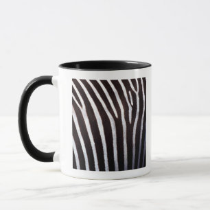 Caneca o couro cru da zebra
