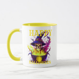 Caneca O crânio das bruxas