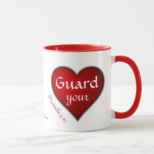 Caneca O cristão cita inspirado (Direita)