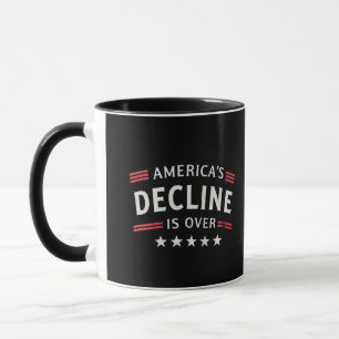 Caneca O declínio da América é mais do que o Ouro
