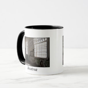 Caneca O Declínio Rústico da Penitenciária de Alcatraz,