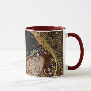 Caneca O detalhe do beijo de Gustavo Klimt (cerca de