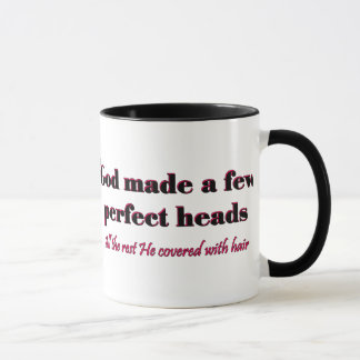 Caneca O deus fez algumas cabeças perfeitas
