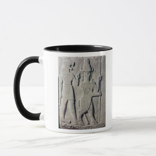 Caneca O deus Uomi do Hittite, Karkemish (Esquerda)