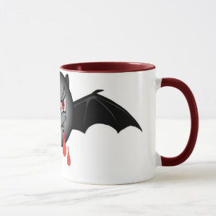 Caneca O Dia das Bruxas - bastão do vegetariano