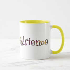 Caneca O divertimento colorido de Adrienne