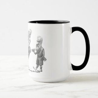 Caneca O Dr. Freud comissão um retrato a Auguste Rodin