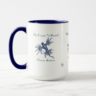 Caneca O Dragão Azul Nudibranch de Chrissy Wild