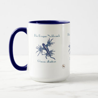 Caneca O Dragão Azul Nudibranch de Chrissy Wild