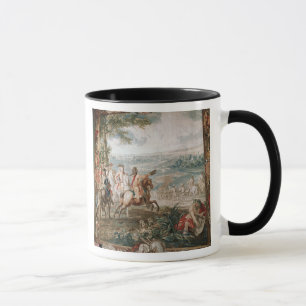 Caneca O duque de Marlborough examina suas tropas