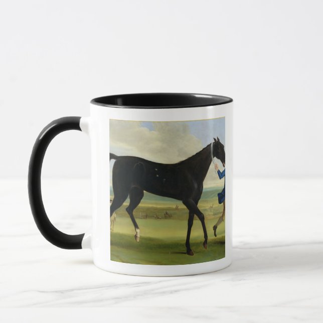 Caneca O duque do preto "bonito" de Rutland, c.1720 (óleo (Esquerda)